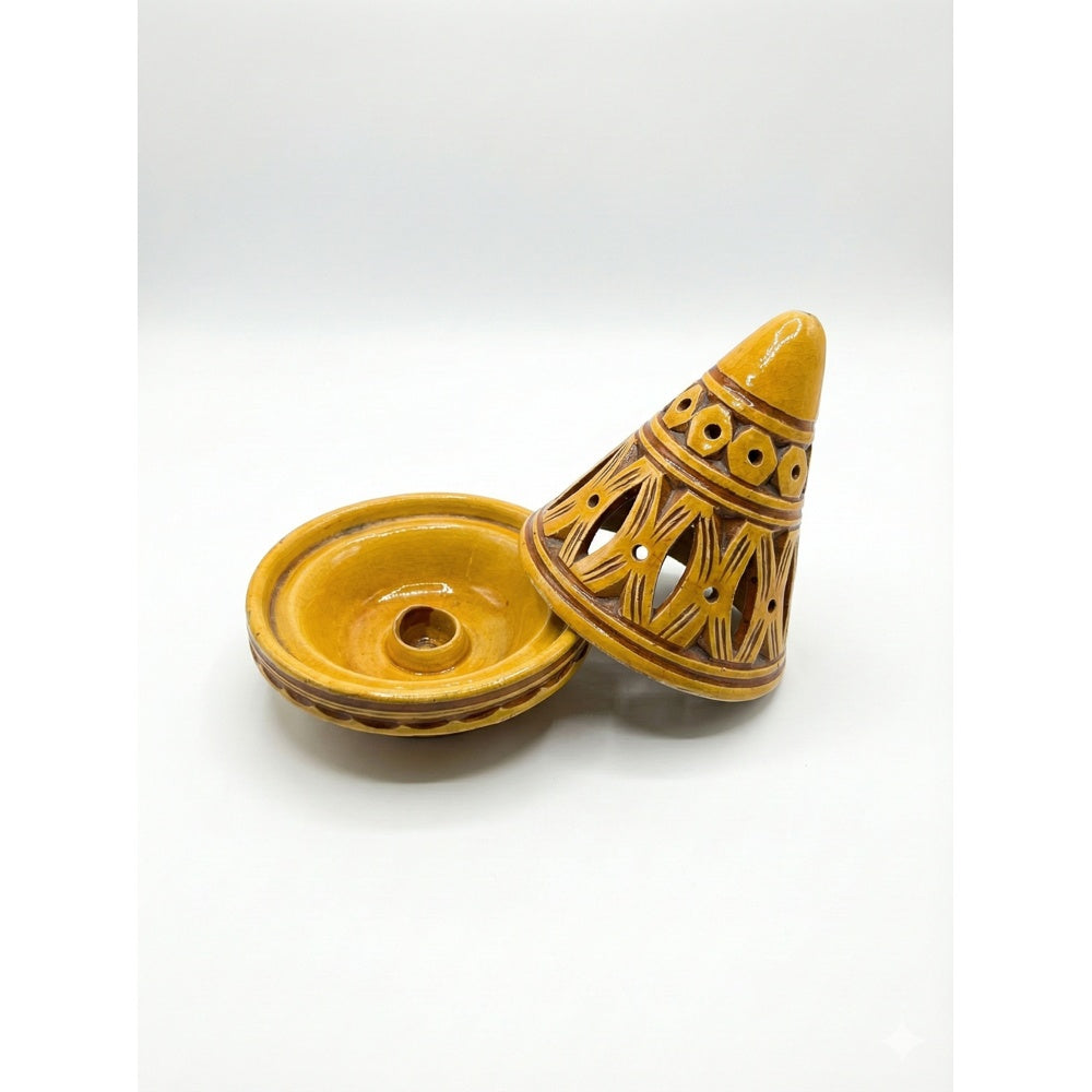 Photophore Marocain en Terre Cuite