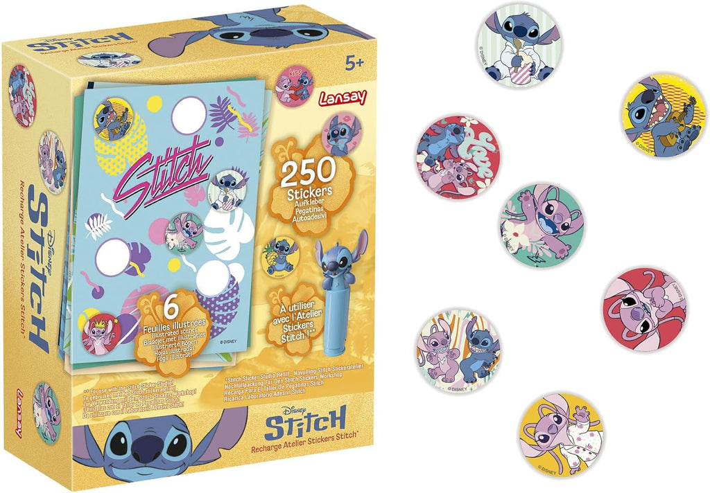 Lot Stitch – Atelier Stickers + Recharge – Loisirs Créatifs Enfant